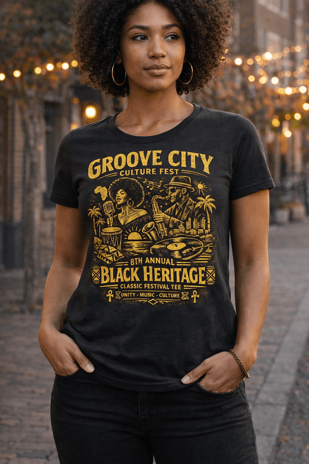 Black Heritage Classic Tee · Women's